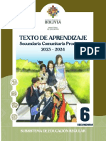 6to. Año de Educación Secundaria Comunitaria Productiva