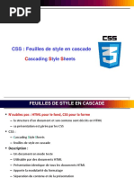 Programmation Web - CSS