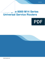 NetEngine 8000 M14 Universal Service Routers Data Sheet