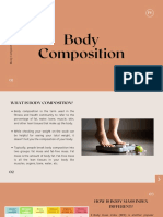 Body Composition and Body Fat Percentage