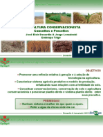 Agricultura Conservacionista Conceitos e Preceitos