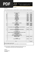 Cotizacion Servicio