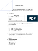 Convocatoria Jornada Olimpica 2023