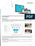 Harmonic XOS Advanced Media Processor