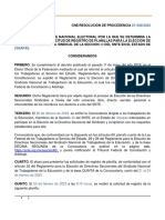 Planillas Registradas Relevo Sindical Sección 40 SNTE Chiapas