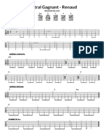 Mistral Gagnant - Renaud (Tablature) - Alexis Berda