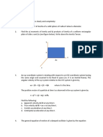 Final Examination Theoretical Mech II 1st 2022 23