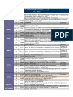 Calendario Académico Ucc 2023