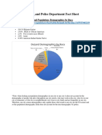 2022 DeLand Police Department Fact Sheet