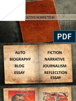 Creative Nonfiction-Forms of Nonfiction