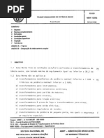 NBR 10295 - 1988 - Transformadores de Potência Secos