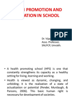 Health Promotion and Education in School - VL PDF