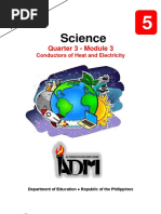 SC5 Q3 Module 3 Conductors of Heat and Electricity - V2 PDF