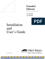 Allied Telesys Ethernet Extender AT-MC601 AT-MC602