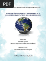 SUM2P2. "Alteraciones en La Hidrósfera y Su Impacto en El Ciclo Hidrológico"