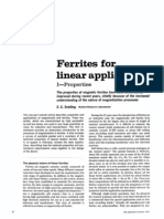 Ferrites For Linear Appl - Properties - Snelling