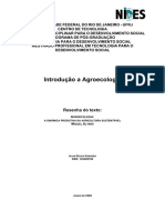 IAE - Resenha Sobre o Texto - Agroecologia - A Dinâmica Produtiva Da Agricultura Sustentável