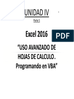 Clase U4 - MSExcel-Parte 5 - 2016v1