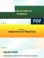 Module 1 - Analytics in Practice