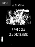 Alberto Marìa Weiss - Apologìa Del Cristianismo - Tomo 2 PDF