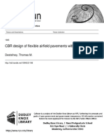 CBR Design of Flexible Airfield Pavements With Case Study.: Destafney, Thomas M