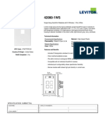 Product Spec or Info Sheet - 42080-1WS