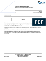 Cambridge Assessment International Education: Chemistry 9701/22 October/November 2018