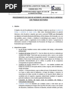 Procedimiento en Caso Derivacion Noche