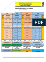 Calendarización 2023 Secundaria Ie VCB