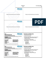 Fold Here Cut Along Edge: Please Use The Printed Insurance Cards Below. Please Use The Printed Insurance Cards Below