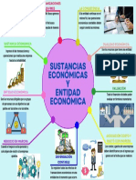 Sustancias Económicas y Entidad Económica Mapa Mental