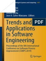 Trends and Applications in Software Engineering: Jezreel Mejia Mirna Muñoz Álvaro Rocha Jose A. Calvo-Manzano Editors