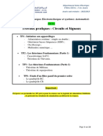 Polycopie TPs Circuits & Signaux GE1 ESTA