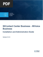 MiContactCenter InstallationandAdministrationGuide