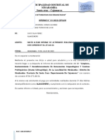 INFORME N°01 - Cayo