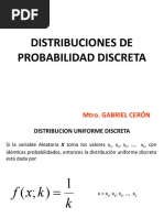 Distribuciones de Probabilidad Discreta - Uniforme-Binomial-Multi - Presen