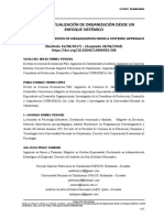 Johanamorillo, LA CONCEPTUALIZACIÓN DE ORGANIZACIÓN DESDE