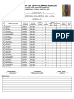 Lista Futbol 35 Enero 2022