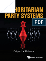 Authoritarian Party SystemsParty Politics in Autocratic Regimes PDF