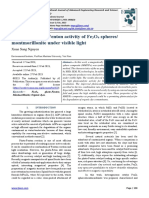 Enhanced Photo-Fenton Activity of Fe3O4 Spheres/ Montmorillonite Under Visible Light