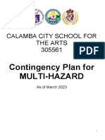 Updated Contingency Planning Template