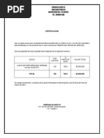 Certificado de Composiciòn Accionaria 2021