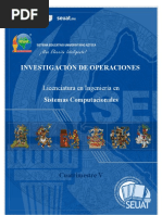 ISC, 5to, Investigacion de Operaciones1 PDF