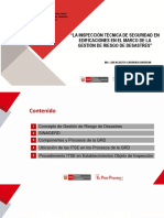 9 Inspeccion Tecnica de Seguridad en Edif. - Ing - Luis Carranza PDF