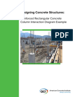 Designing Concrete Structures:: Reinforced Rectangular Concrete Column Interaction Diagram Example