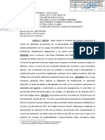 Elevacion de Recurso de Apelacion Francisco Camacho