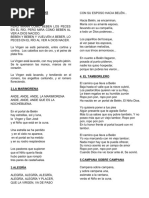 Cantos para Posadas 2019