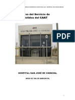 Plan de Residuos Solidos Caat Covid - Hopital San Jose