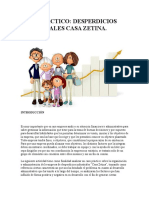 Caso Práctico Desperdicios Industriales Casa Zetina