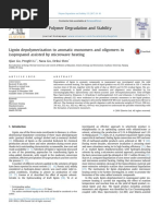 2017 - Lignin Depolymerization To Aromatic Monomers and Oligomers in Isopropanol Assisted by Microwave Heating